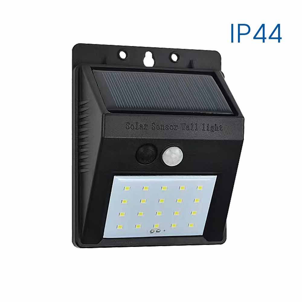 Соларен LED аплик със сензор PIN SOLAR LED ∙ 0.55W ∙ 110lm ∙ 4000K ∙ IP44 | Външно осветление Vivalux