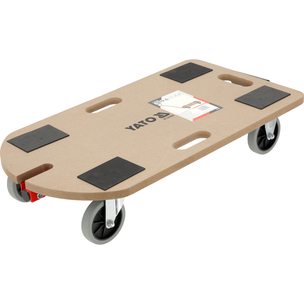 Транспортна платформа с дръжка YATO, MDF, 700 × 375 мм, 250 кг