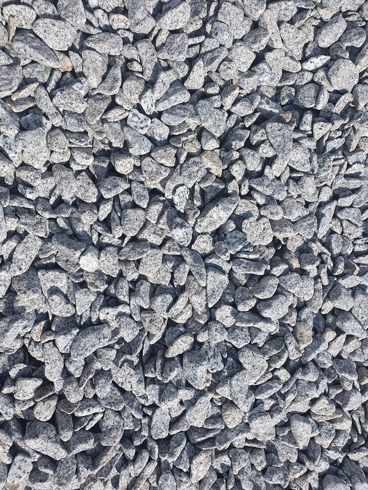 Grey Decorative Granite Stones 20 kg for Garden and Yard
