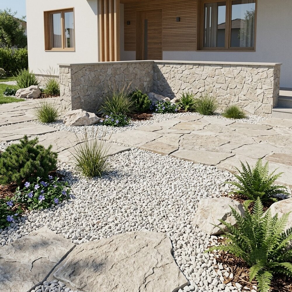 Anastasia Marble Gravel 20 kg for Garden, Yard and Pathways