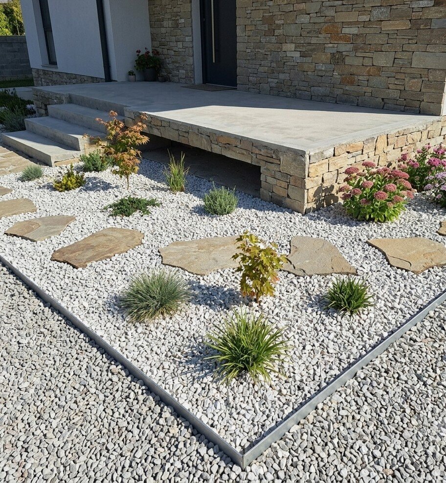 Anastasia Marble Gravel 1 Ton for Garden, Yard and Pathways