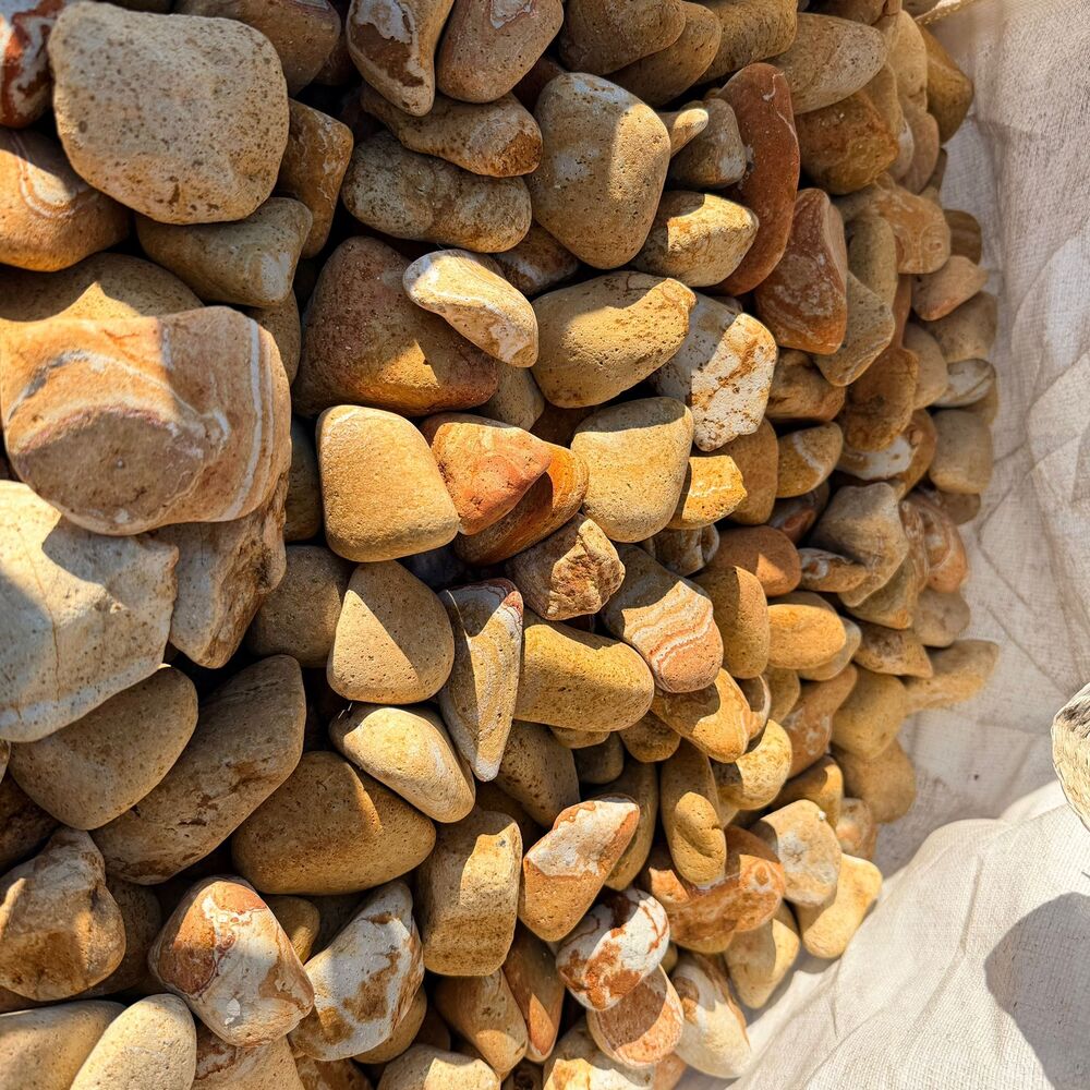 Rainbow Decorative Sandstone Pebbles 20 kg for Garden and Yard
