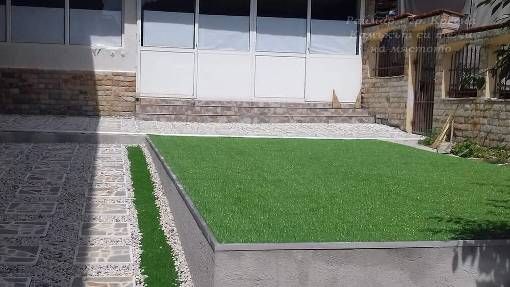 White Standard Outdoor Paving Tile with Natural Gneiss - Price per Piece