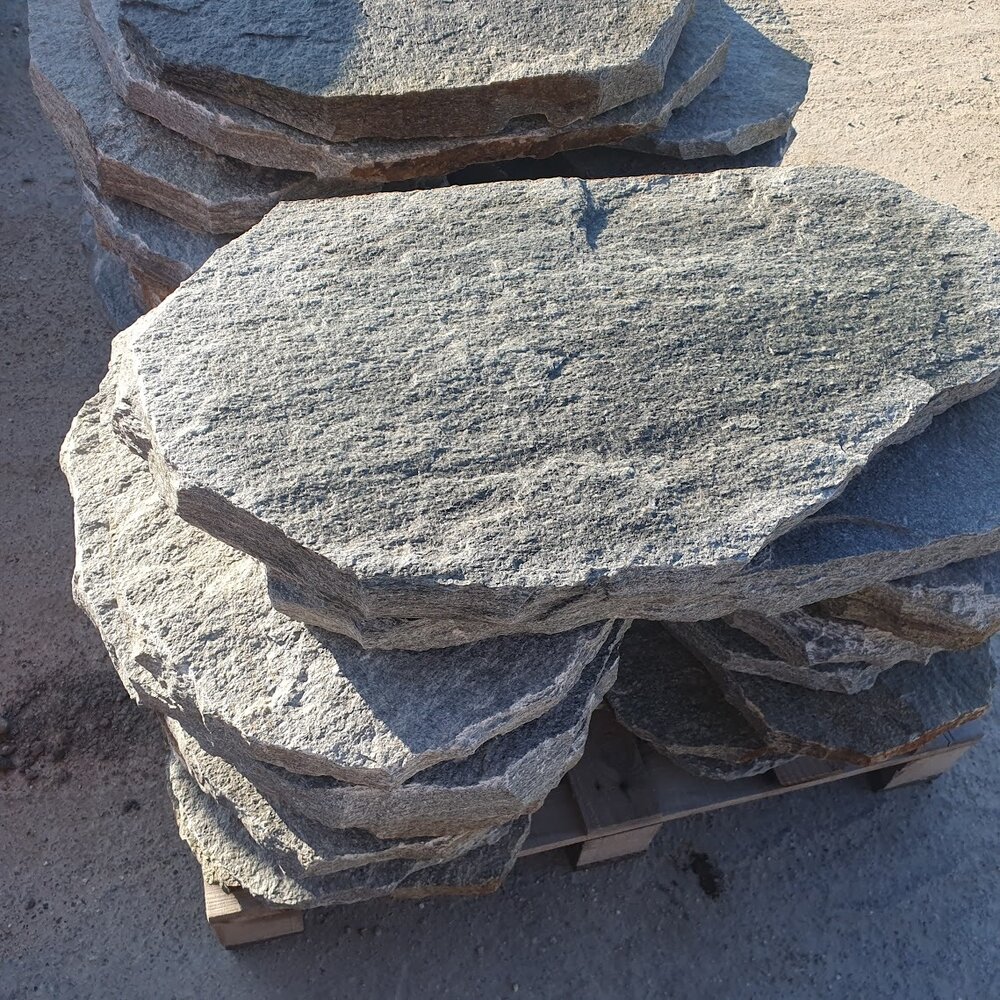 MAXI Natural Gneiss Japanese Garden Stepping Stone over 45 cm - Price per Piece