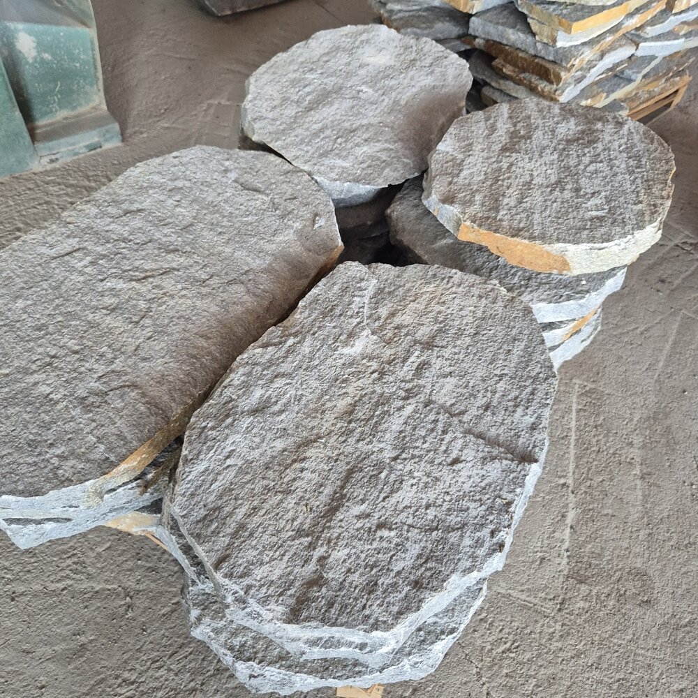 MAXI Natural Gneiss Japanese Garden Stepping Stone over 45 cm - Price per Piece