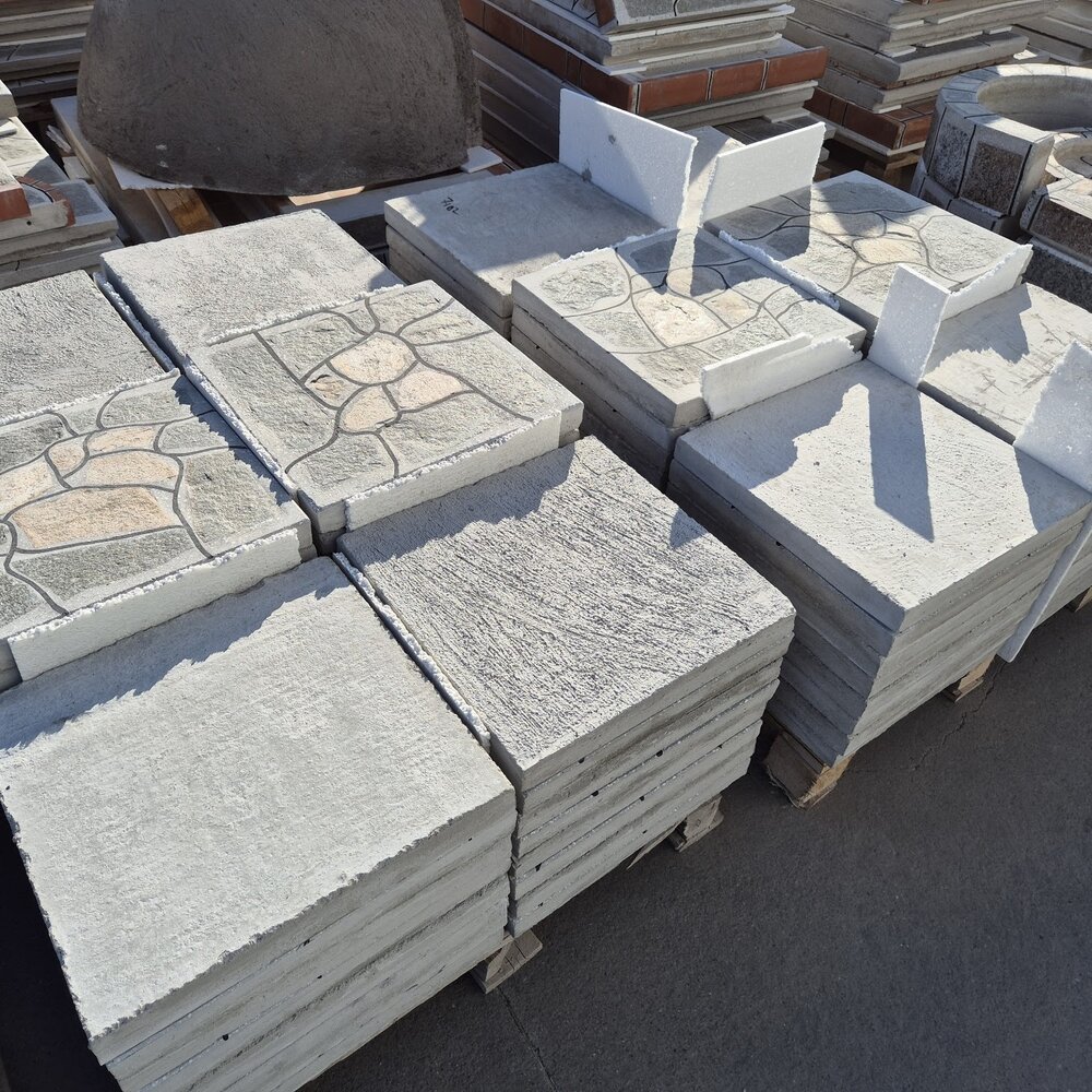 Standard Outdoor Paving Tile 40 x 40 x 4 cm - Price per Piece