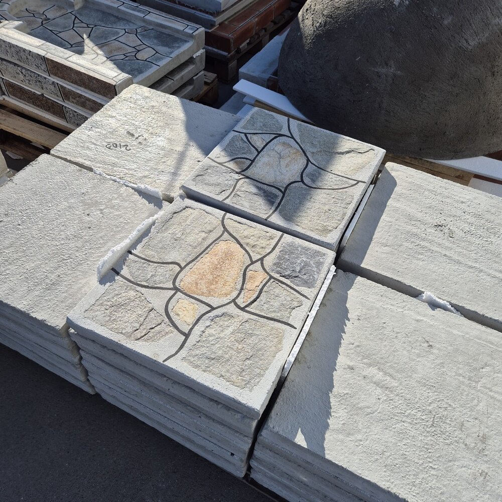 Standard Outdoor Paving Tile 40 x 40 x 4 cm - Price per Piece