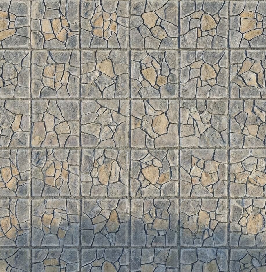 Standard Outdoor Paving Tile 40 x 40 x 4 cm - Price per Piece