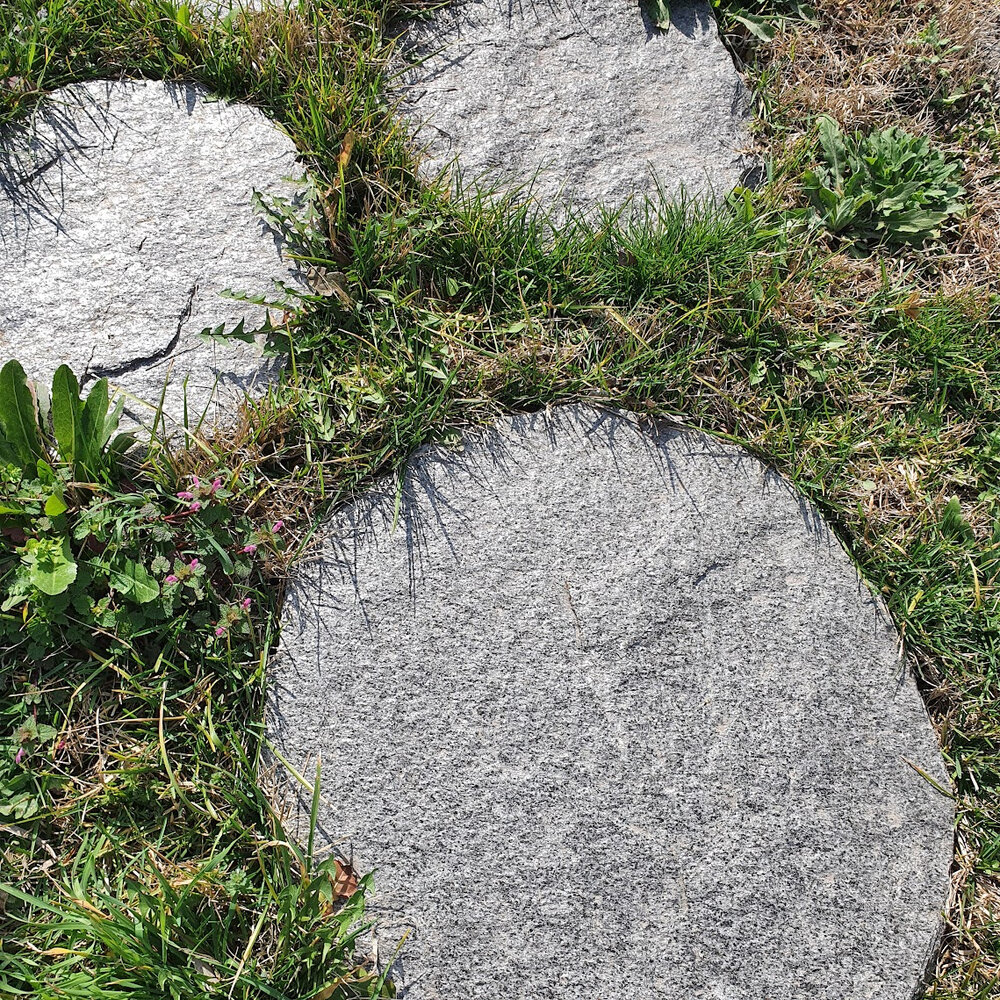 Natural Gneiss Garden Stepping Stone 35–45 cm - Price per Piece