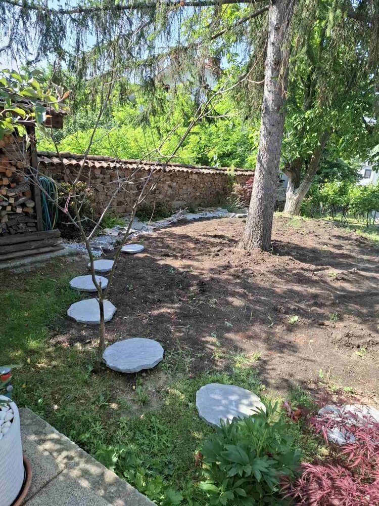 Natural Gneiss Garden Stepping Stone 35–45 cm - Price per Piece