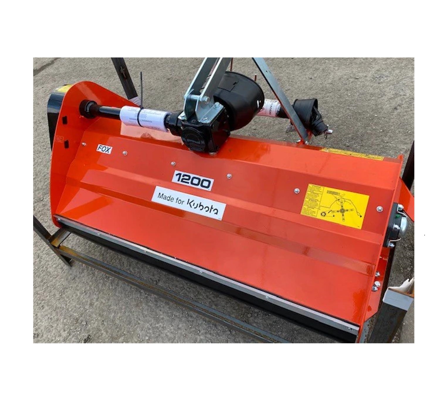 FOX Rear-Mounted Flail Mower for 15–30 HP Tractors