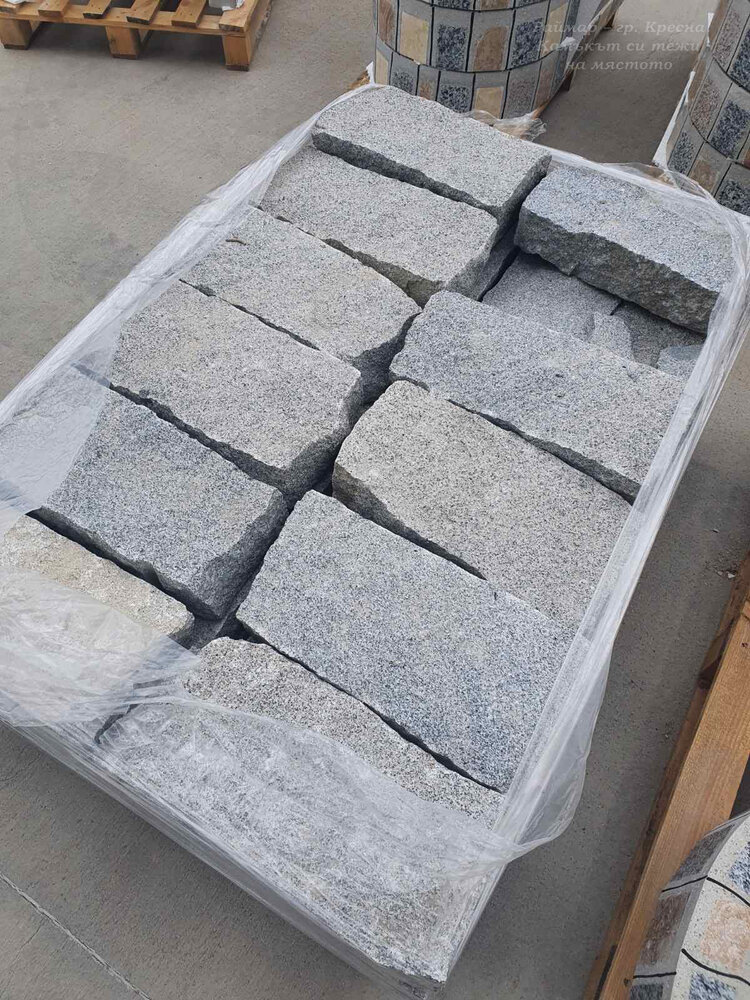 Grey Split Granite Kerb 10 x 20 x 40 cm - Price per Linear Metre