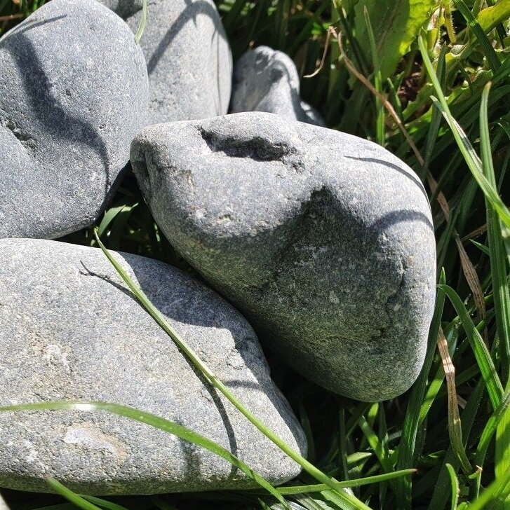 Black Decorative Stones 20 kg for Garden and Yard