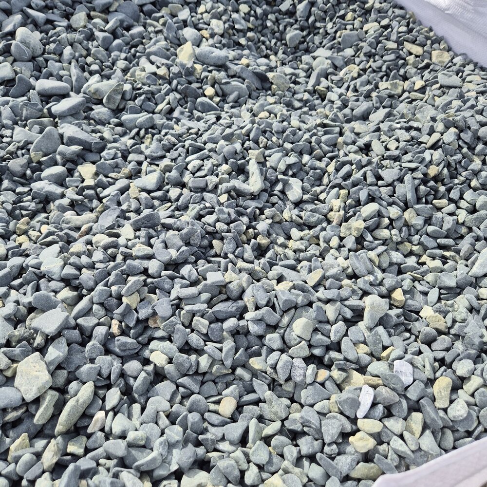 Black Decorative Stones 20 kg for Garden and Yard