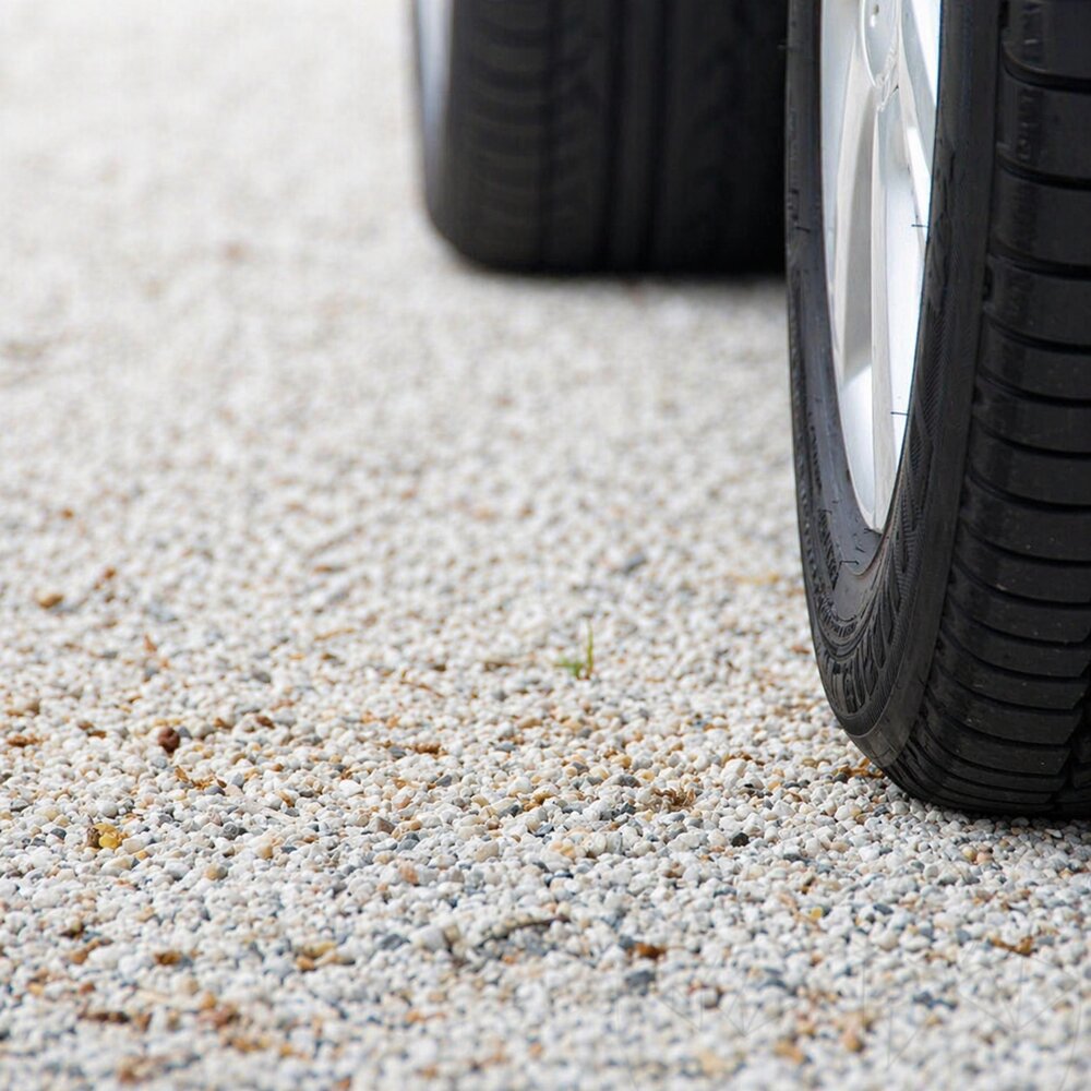 TRAFFIC Gravel Stabilization Grid with Geotextile 117.6 x 76.4 x 3.2 cm - per Piece