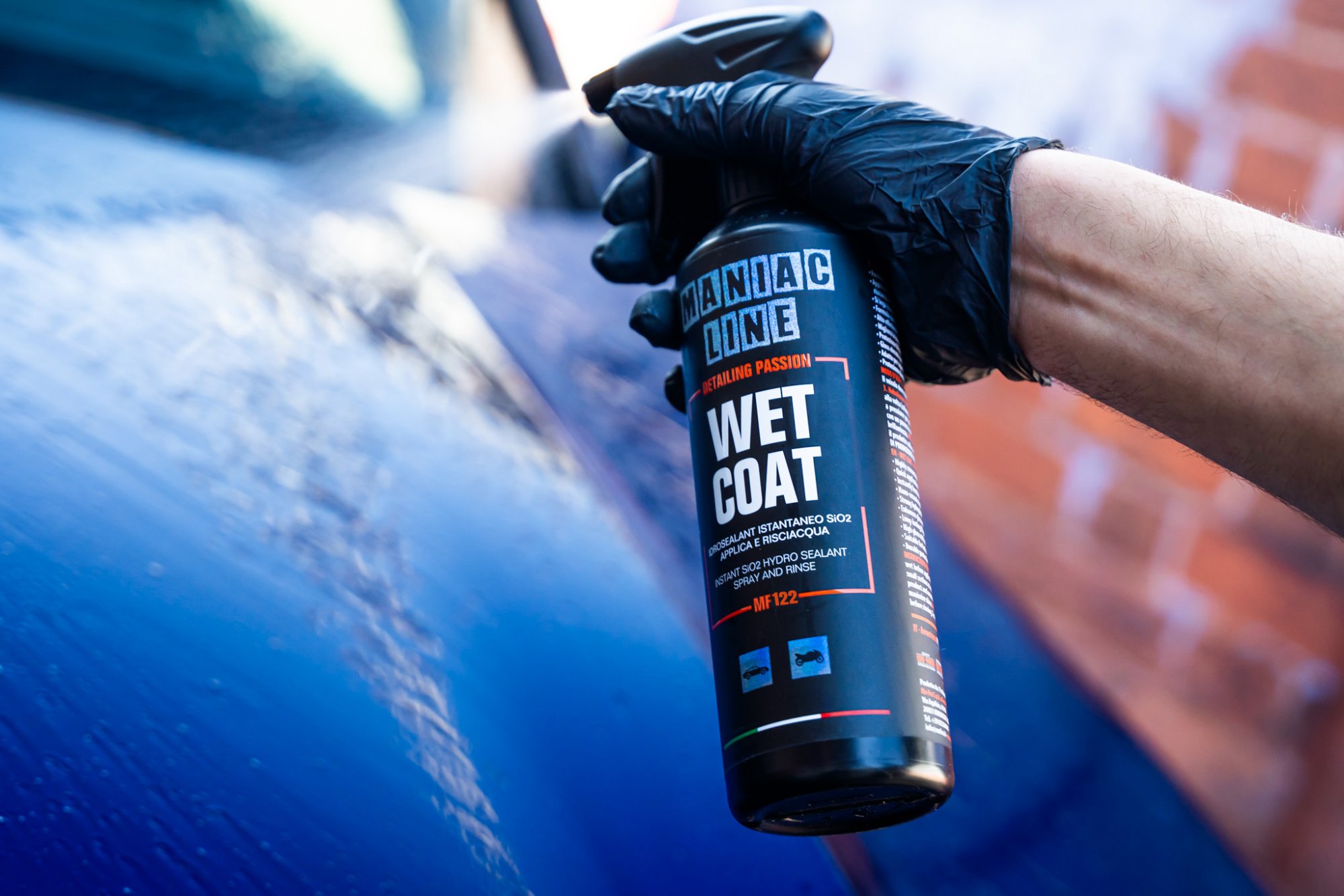 Водоотблъскващ защитен спрей MA-FRA Wet Coat Maniac Line 500 мл с SiO₂