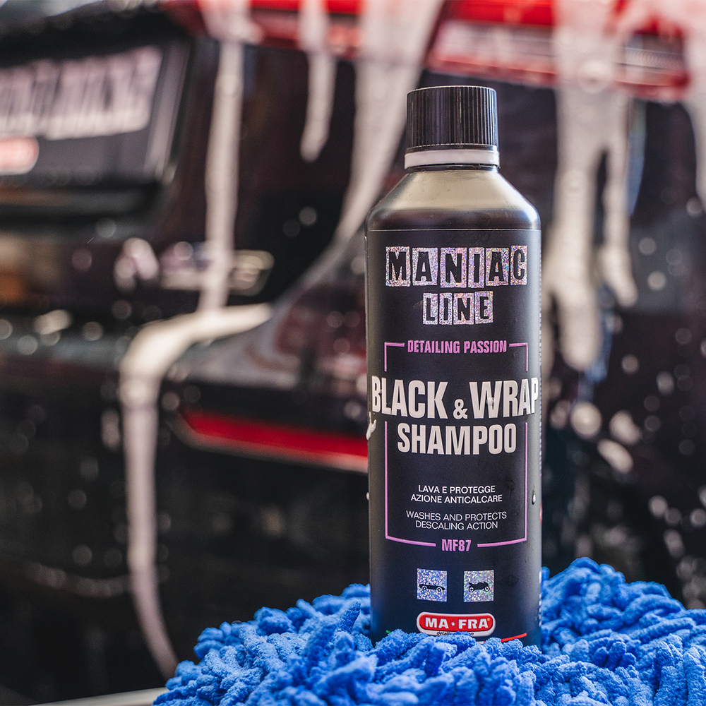 Шампоан за черни и фолирани автомобили MA-FRA Black and Wrap Shampoo 500 мл