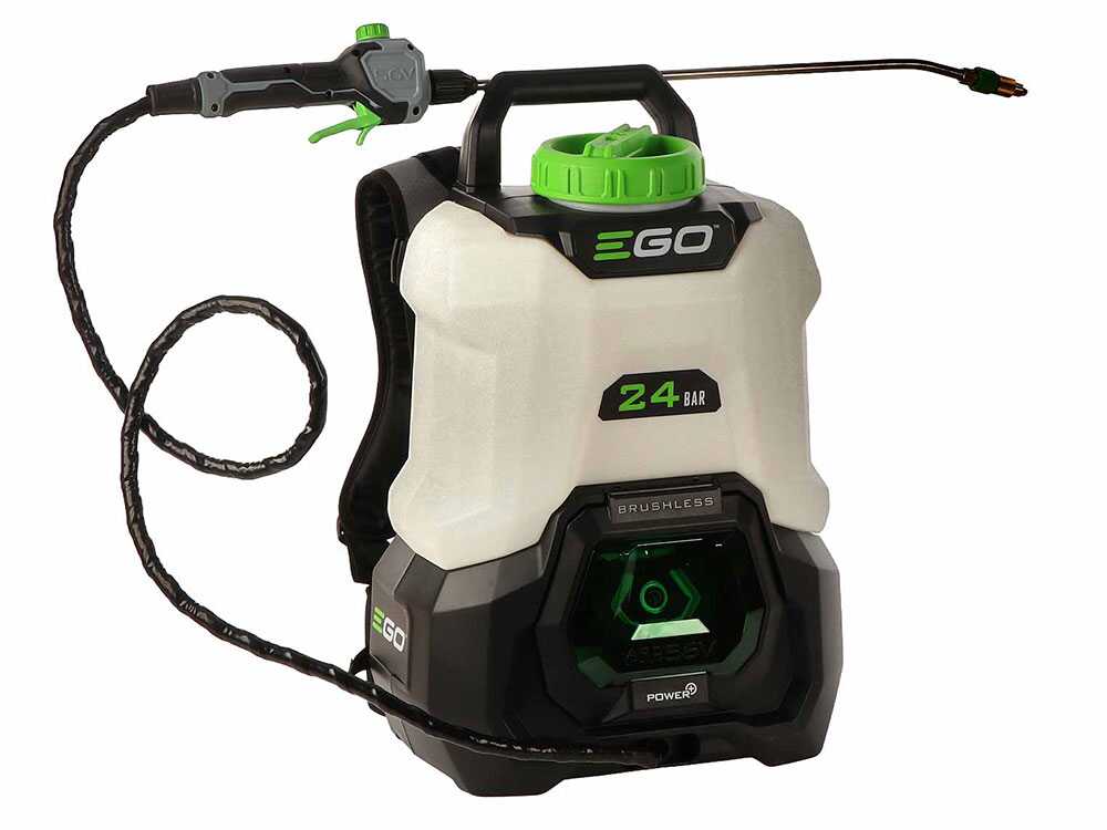 Акумулаторна гръбна пръскачка EGO Power+ 15 л, до 24 bar - без батерия и зарядно