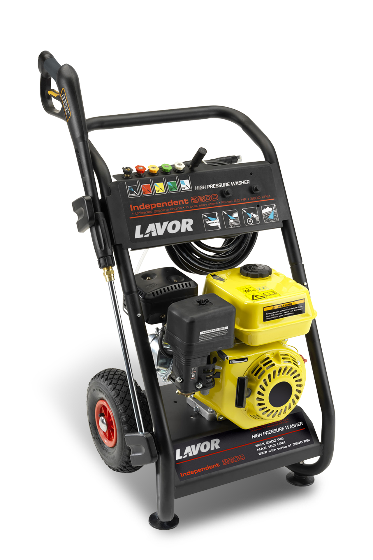 Бензинова водоструйка LAVOR Independent 2800, 200 bar, 690 л/ч, 6.5 к.с.