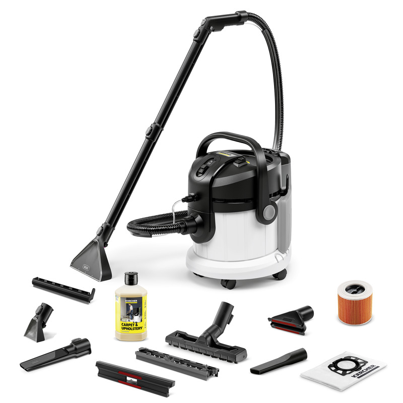 Спрей екстрактор Karcher SE 4 Plus за килими и тапицерия, 1000 W, 4 + 4 л