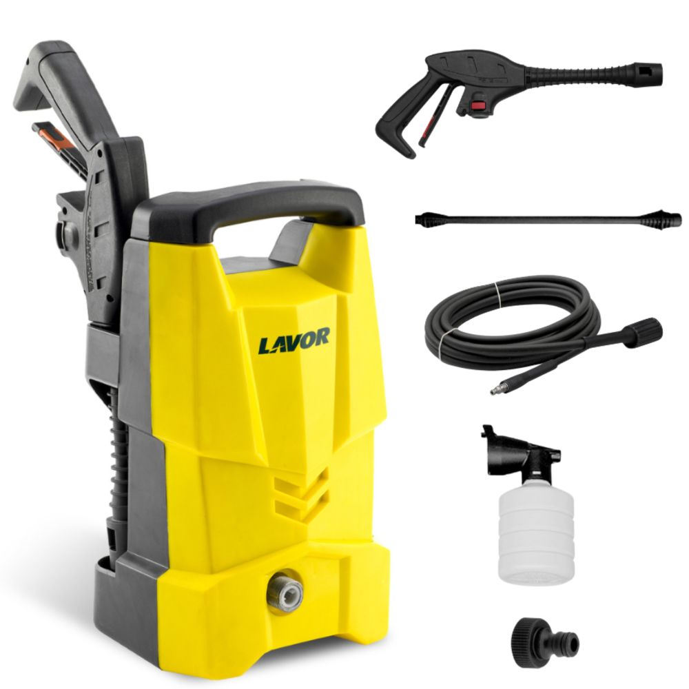 Compact LAVOR ONE 120 Home Pressure Washer, 120 Bar, 330 L/h, 1700 W