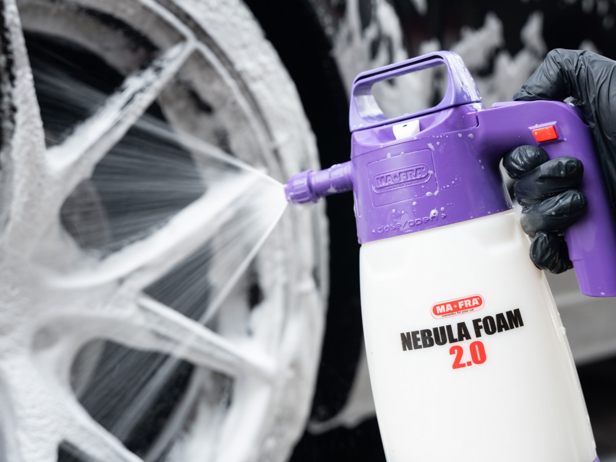 Киселинен шампоан MA-FRA Maniac Line Descale Foam Shampoo 1000 мл – за варовик и водни петна