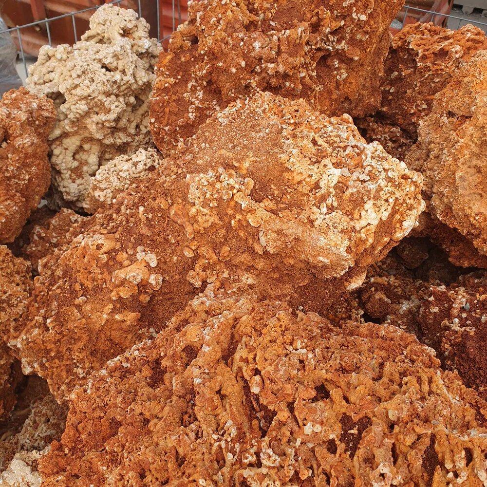 Spaghetti Decorative Stone for Rock Gardens & Landscaping – per kg