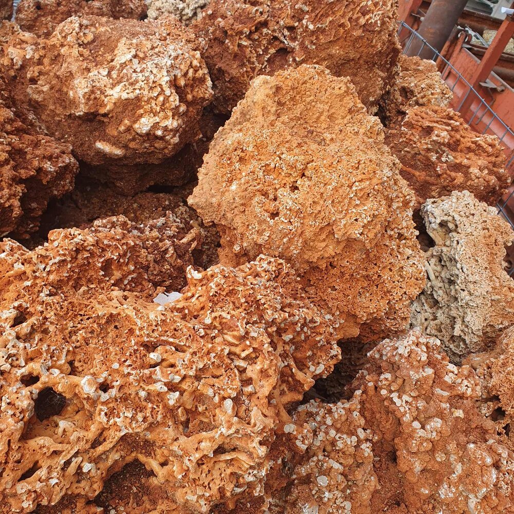 Spaghetti Decorative Stone for Rock Gardens & Landscaping – per kg