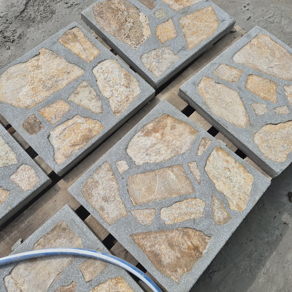 Външна плочка Пясъчнозлатист Стандарт 40×40×4 см – цена/бр.