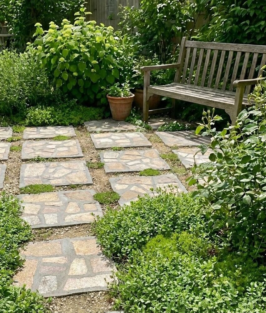 Sand-Gold Standard Outdoor Paving Tile 40×40×4 cm – Price per Piece