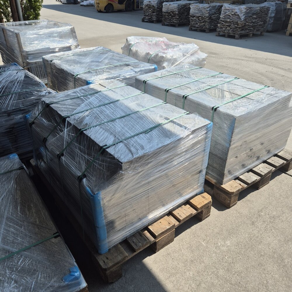 Hera Grey Granite Kerb 10×15×40–80 cm, No Bevel