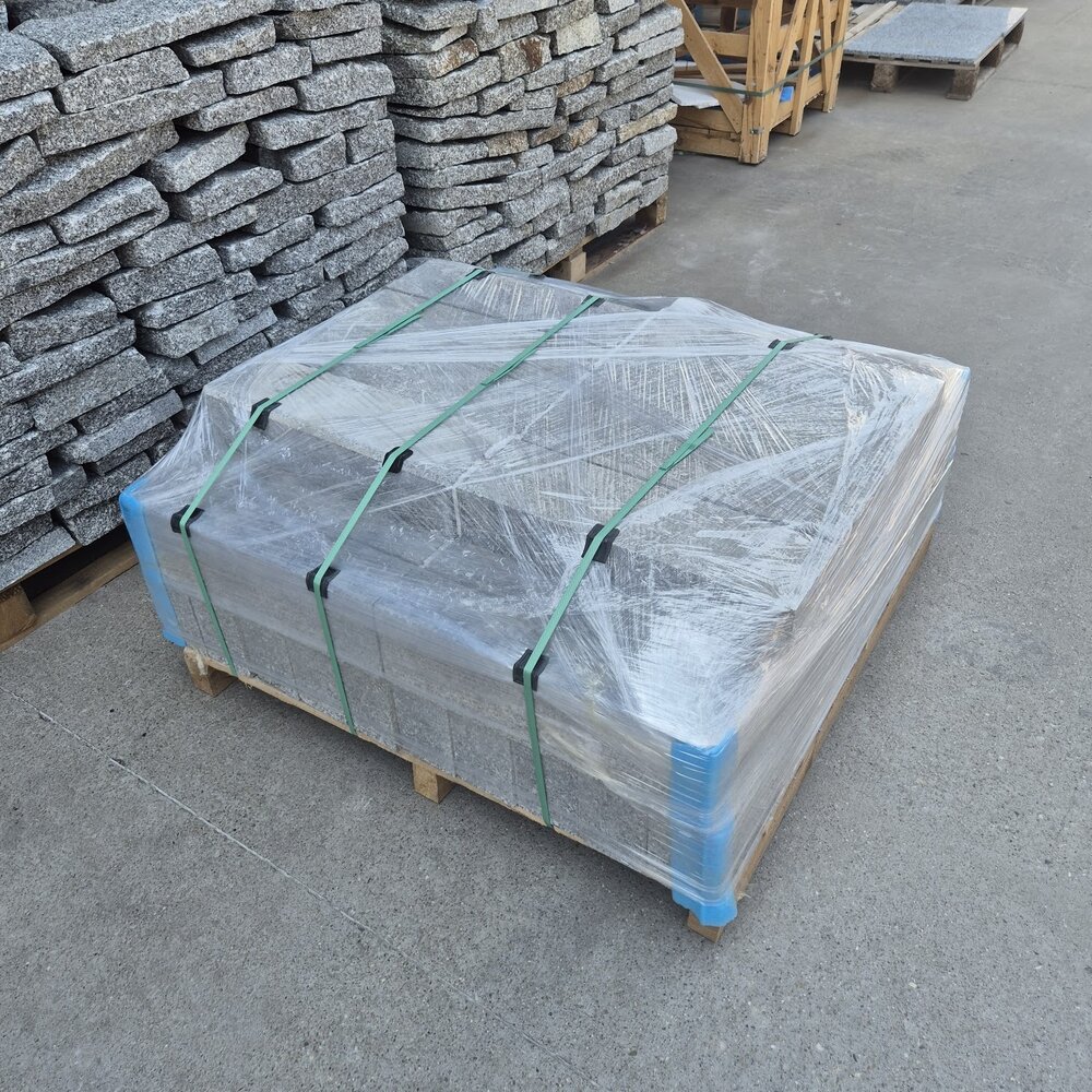 Hera Grey Granite Kerb 10×15×40–80 cm, No Bevel