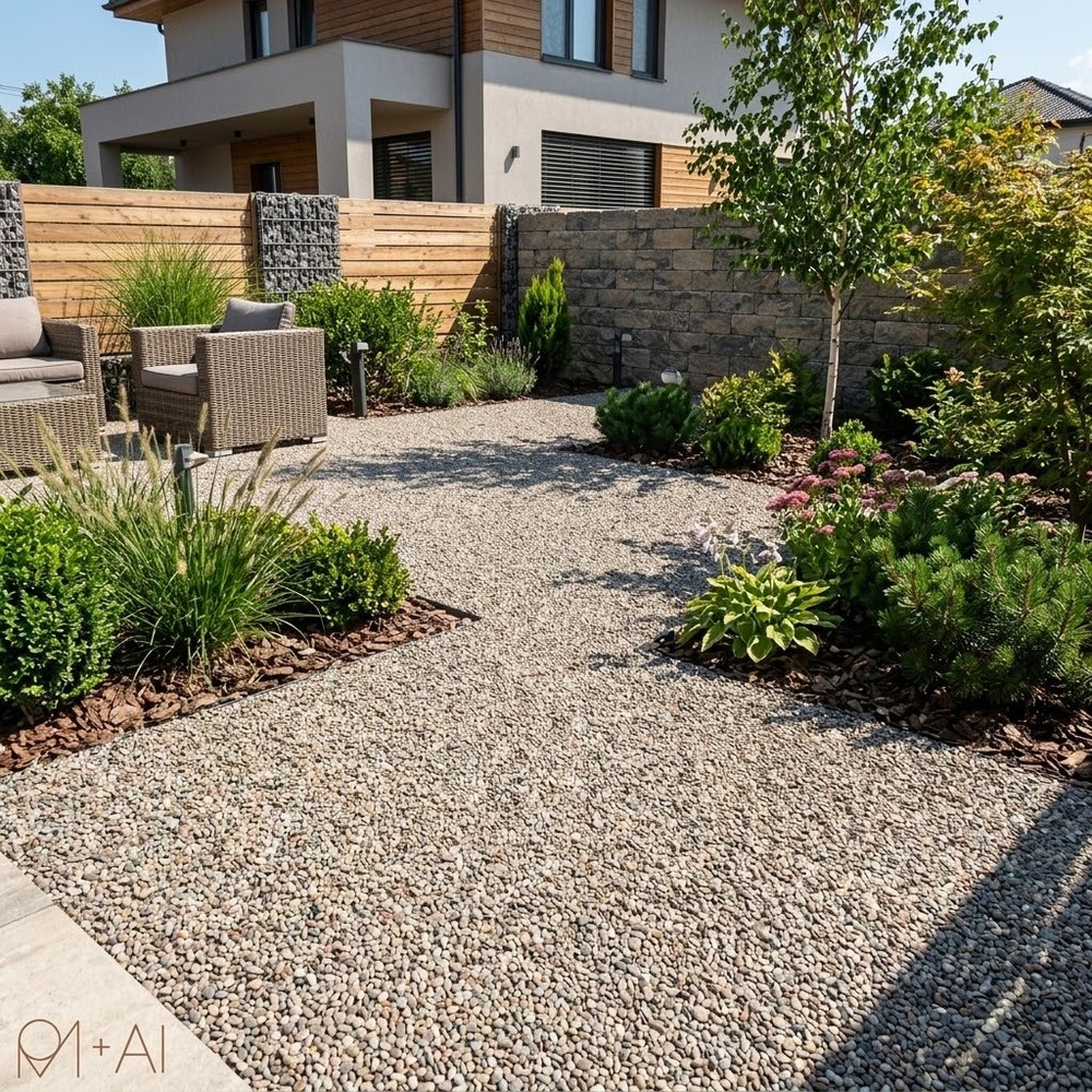 River Mix Decorative Stones 0–1 cm for Stone Carpet – 1 Ton