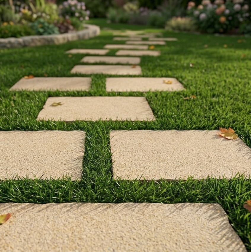 Helios Granite Garden Step 60×40×2.5 cm, Flamed Finish