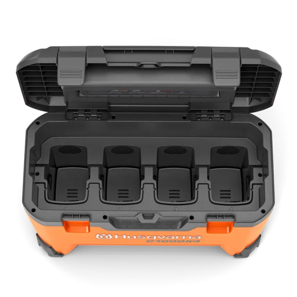 Зарядно устройство Husqvarna 40-C1000X4, 1000 W, 14.5 A, 4 гнезда