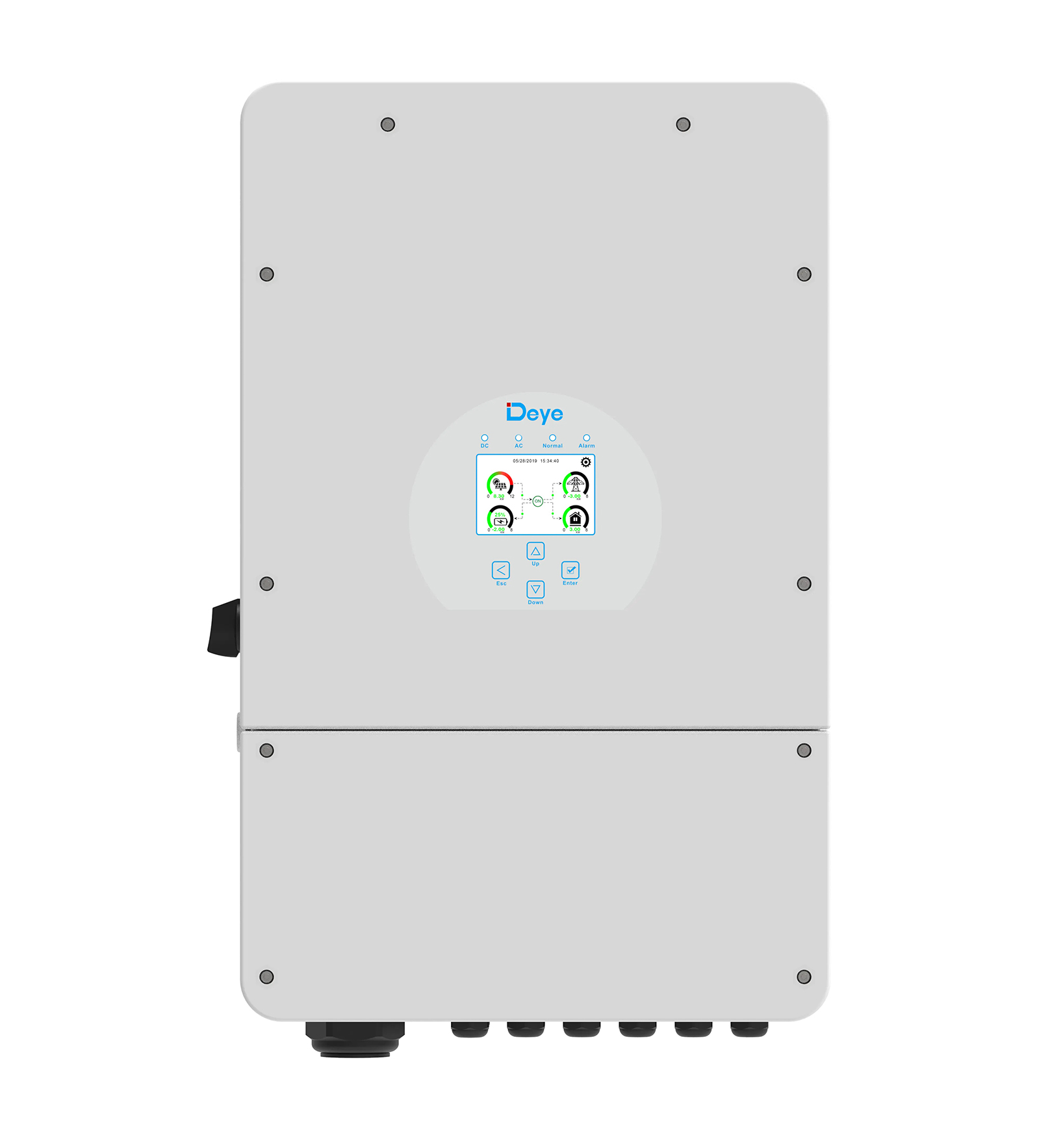 Deye SUN-12K-SG02LP1-EU-AM3-P Hybrid Solar Inverter, 12 kW, Single-Phase