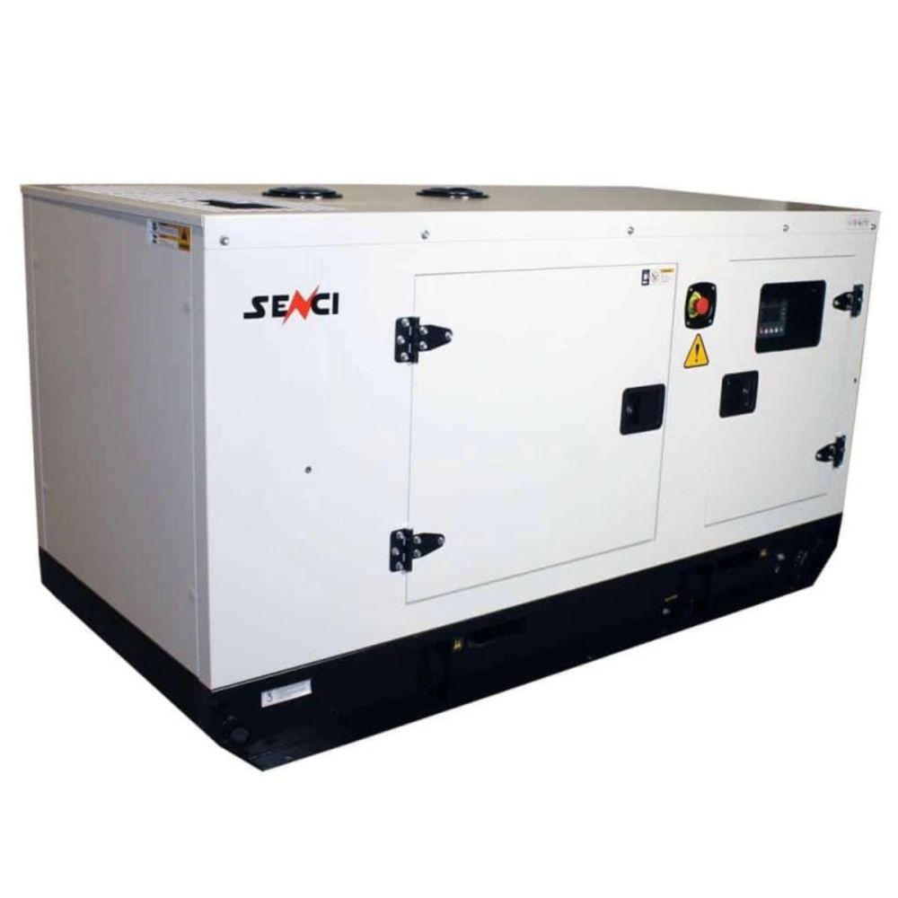 Шумоизолиран дизелов генератор SENCI SCDE 125i-YCS, 125 kVA / 100 kW, 400/230 V, ATS