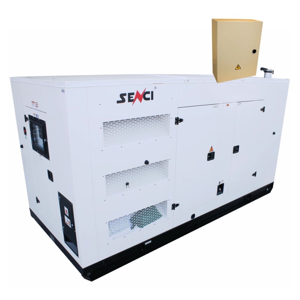 Шумоизолиран дизелов генератор SENCI SCDE 250i-YCS, 200 kW / 250 kVA, 400 V, ATS