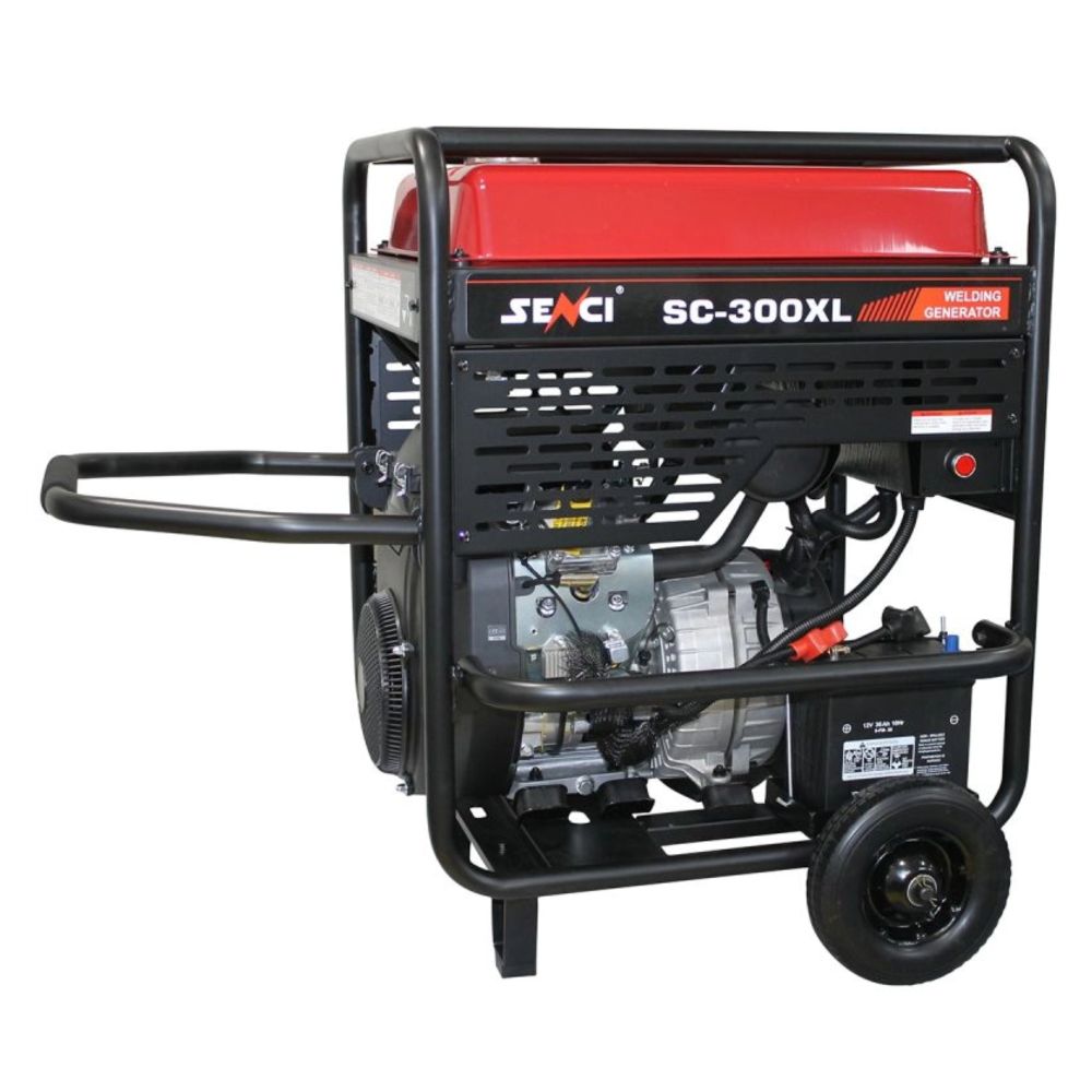 Бензинов заваръчен генератор SENCI SC-300XL, 3.5 kW, 230 V, 50–300 A, AVR