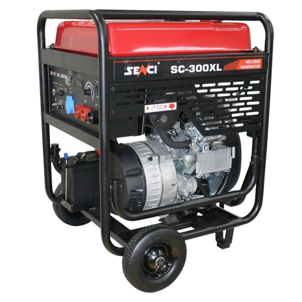 Бензинов заваръчен генератор SENCI SC-300XL, 3.5 kW, 230 V, 50–300 A, AVR
