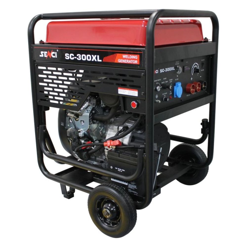 Бензинов заваръчен генератор SENCI SC-300XL, 3.5 kW, 230 V, 50–300 A, AVR