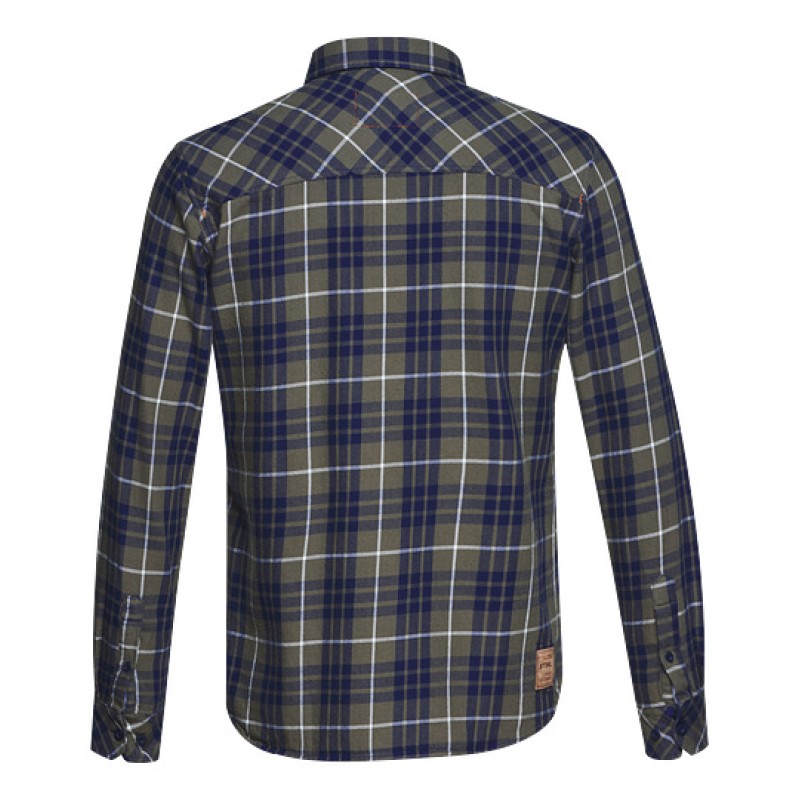 Карирана риза STIHL, синьо каре, размери S, M, L, XL, XXL