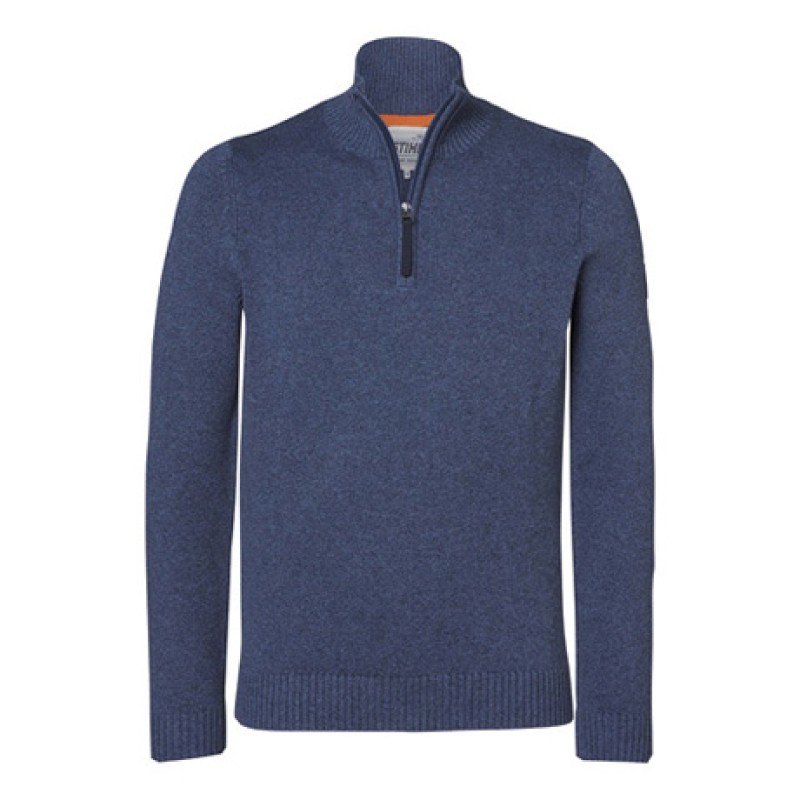 STIHL Men Sweater, Blue, Sizes S, XL, XXL