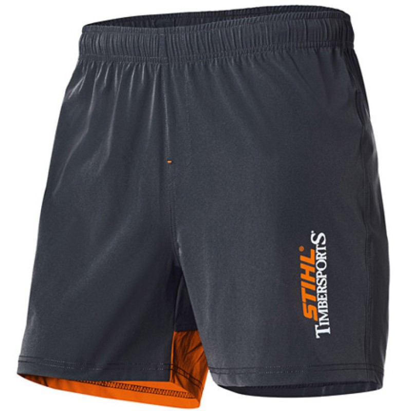 STIHL Athletic TIMBERSPORTS Sports Shorts, Size 56 L, Dark Grey