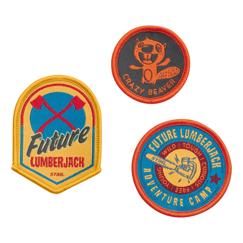 STIHL Kids Patch Set, 3 Pieces