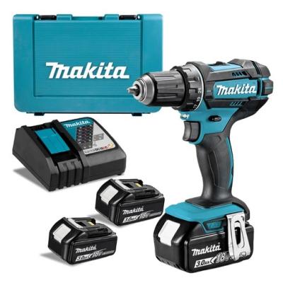 Акумулаторен ударен винтоверт Makita 18v DHP453RFE