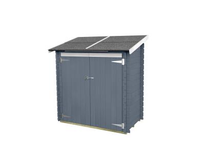 Garden house Alce Bh16 Ambrogio 155x85 cm PDC pefc grey coloured