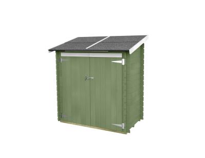 Garden house Alce Bh16 Ambrogio 155x85 cm PDC pefc green coloured