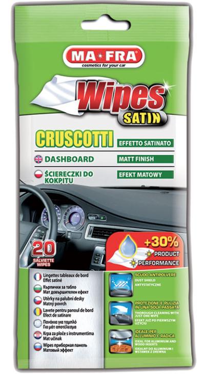 Мокри кърпи за табло 20бр Ma-Fra Wipes Satin