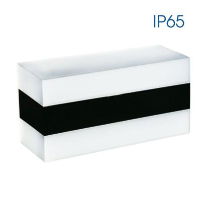 Фасаден LED аплик DUBLIN 8W – бял/черен, 4000K, IP65 | Външно осветление Vivalux